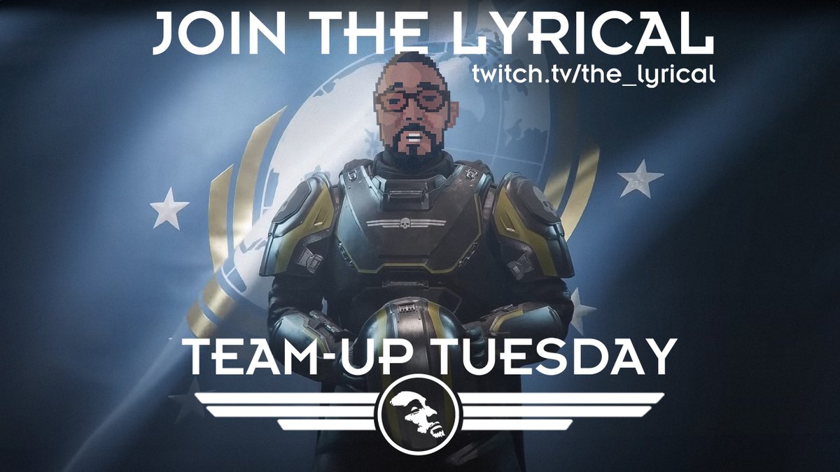 The Lyrical (@_thelyrical) on Twitter photo TEAM UP TUESDAY today from 7pm AEST on twitch.tv/the_lyrical Starting with... <a href="/helldivers2/">HELLDIVERS™ 2</a>!!!
🔫👾👽🛸🏊♂️
<a href="/Twitch_ANZ/">Twitch ANZ</a> #Helldivers2 <a href="/Twitch/">Twitch</a> TEAM UP TUESDAY today from 7pm AEST on twitch.tv/the_lyrical Starting with... <a href="/helldivers2/">HELLDIVERS™ 2</a>!!!
🔫👾👽🛸🏊♂️
<a href="/Twitch_ANZ/">Twitch ANZ</a> #Helldivers2 <a href="/Twitch/">Twitch</a>
