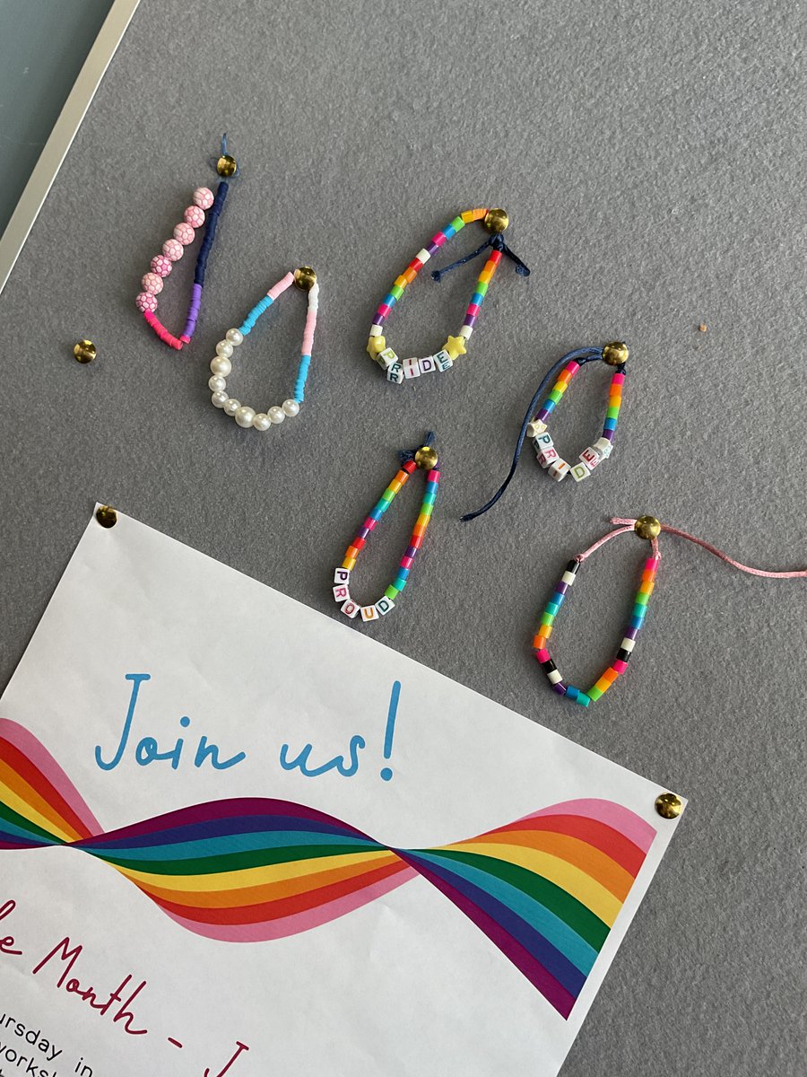 Y5+ Pupils!  Come and join Y12 Senior Team, Prefects and volunteers in our Pride Month activities in the Senior School Library!