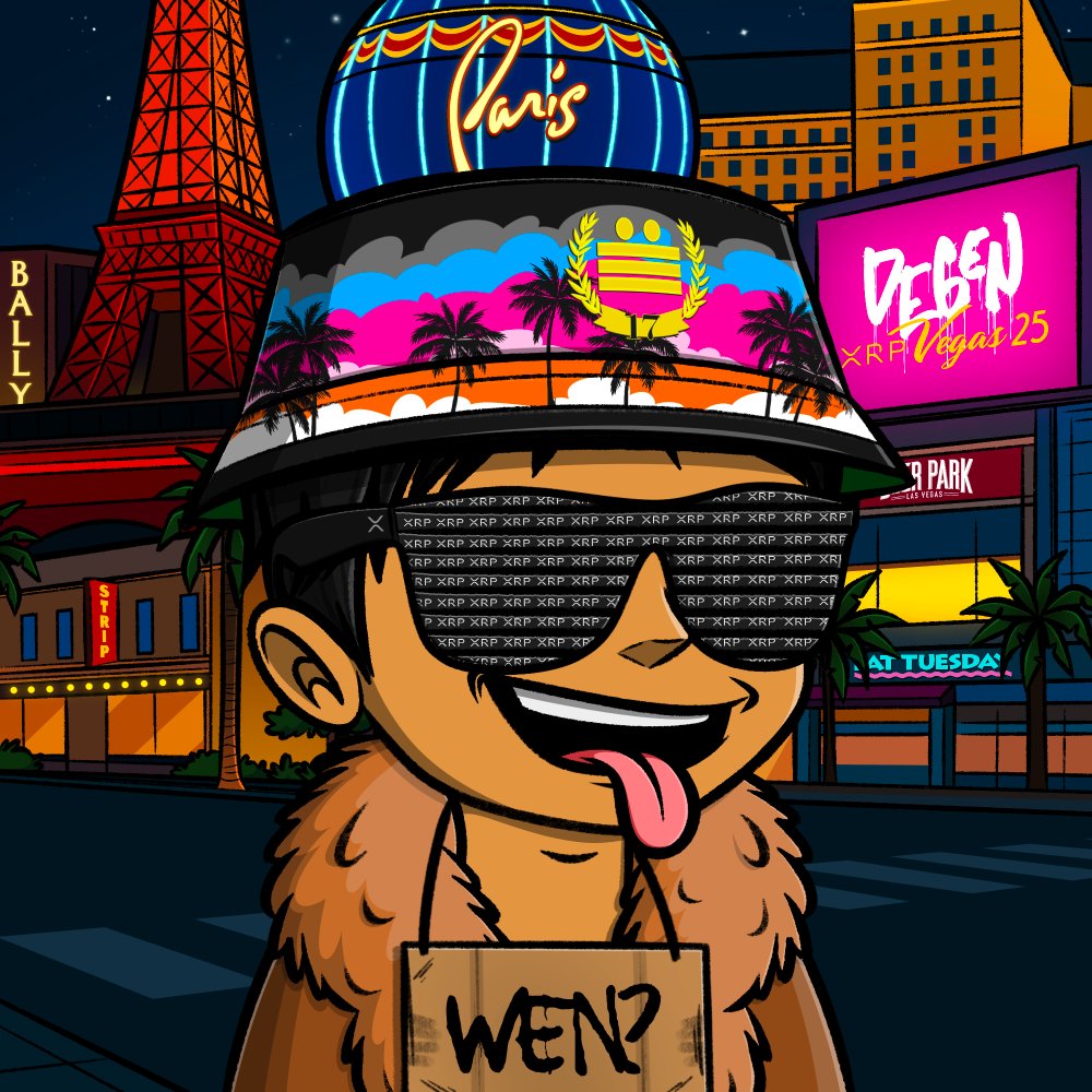 Fuck it, time for some DEGEN shit! Starting today, mint 5 <a href="/lil_degens/">Lil Degens</a>, show us proof via DISCORD and we will send you an exclusive DEGEN XRP Las Vegas T-Shirt!!!
Mint yours now on <a href="/xrpcafe/">xrp.cafe ☕</a> 👇👇👇
xrp.cafe/collection/lil…
IF THIS POST HITS 100 SHARES I'LL SEND ONE OF THE LUCKY
