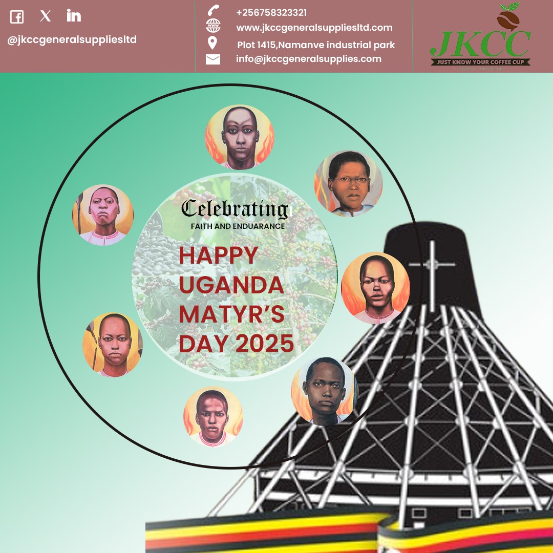 happy martyrs' day!! let's  remember that unity, faith, and resilience of our shared heritage.
#UgandaMartyrsDay2025 #UgandaMartyrs #Coffee #CoffeeLover  #farmers