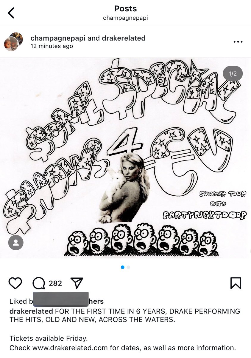 BABE WAKE UP DRAKE IS GOING ON TOUR WITH PARTYNEXTDOOR