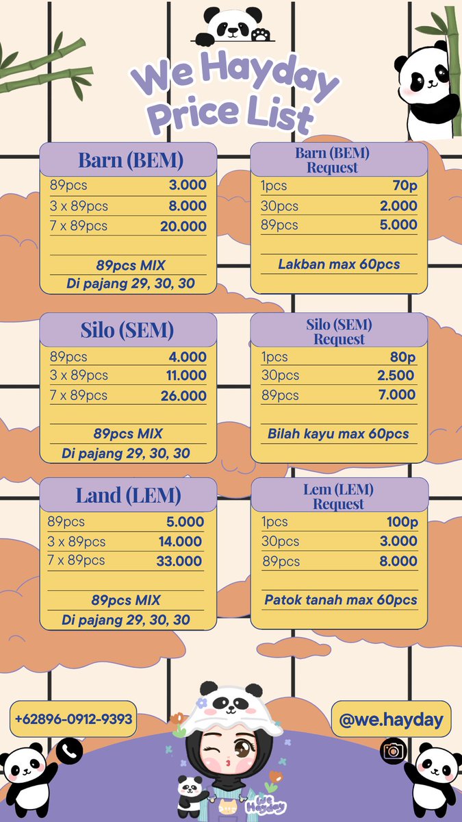 Nda🐼 | Order WA only tweet media