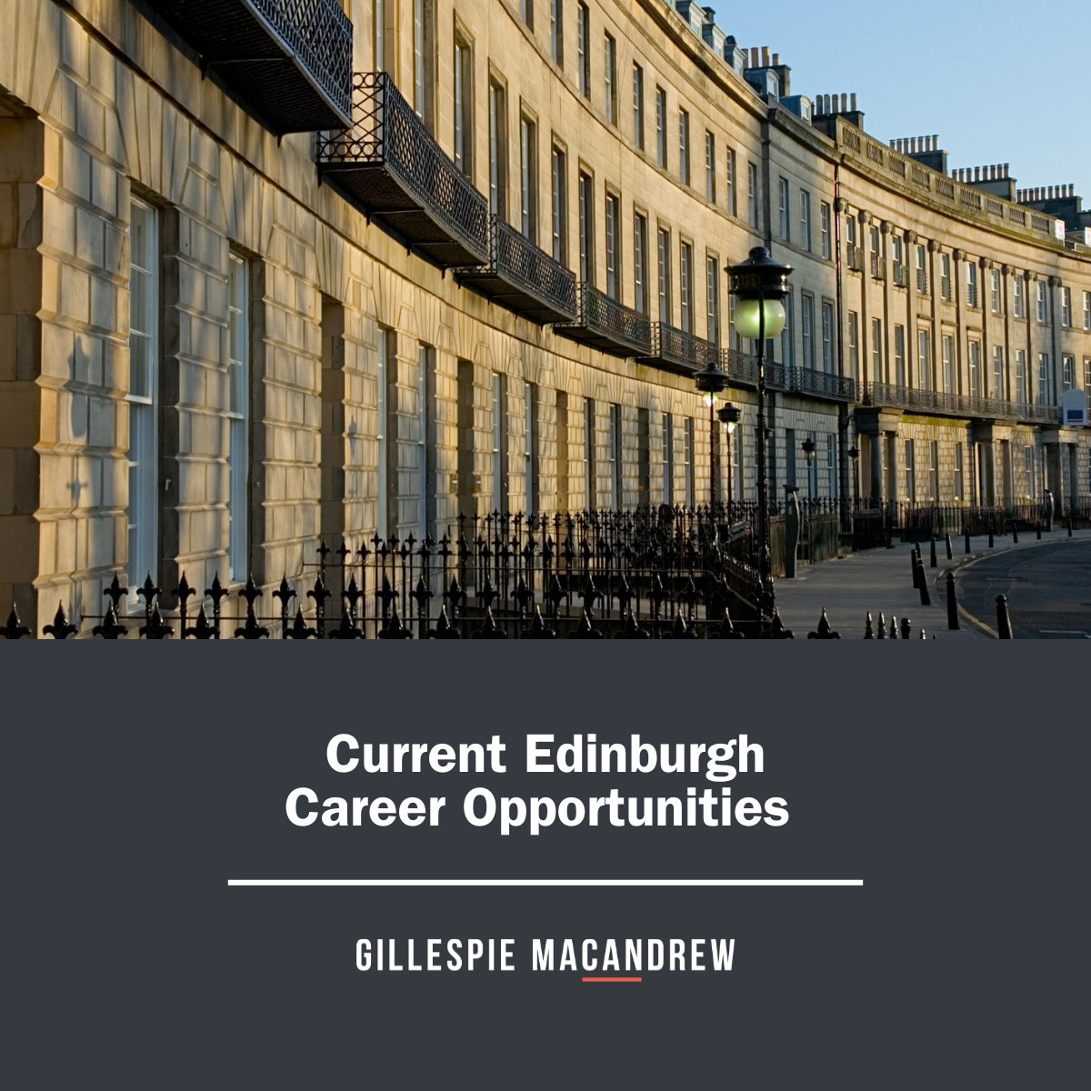 We have the several opportunities based in our Edinburgh office.

If you are looking to progress your career and be part of a firm driving positive change, then we want to hear from you. 
 
Find out more: bit.ly/3Fm87Vw
 
#GrowYourCareer #GillespieMacandrewCareers