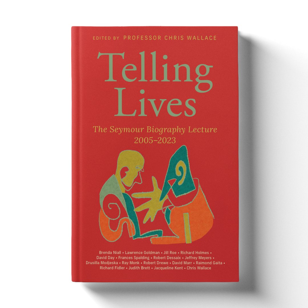 NadaBackovic's tweet image. This design sprang from the simplest of sketches, the result I hope is academic while remaining approachable.  Telling Lives for National Library of Australia
@nationallibraryaus