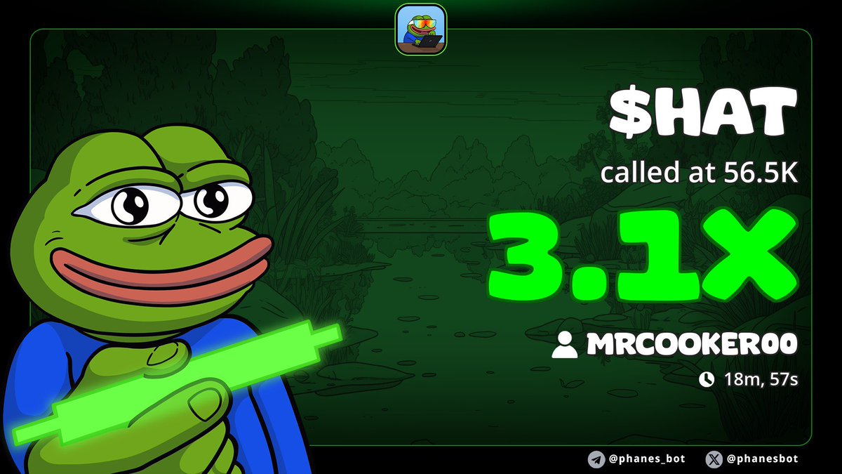 $hat Let the selling pressure end, it will go up