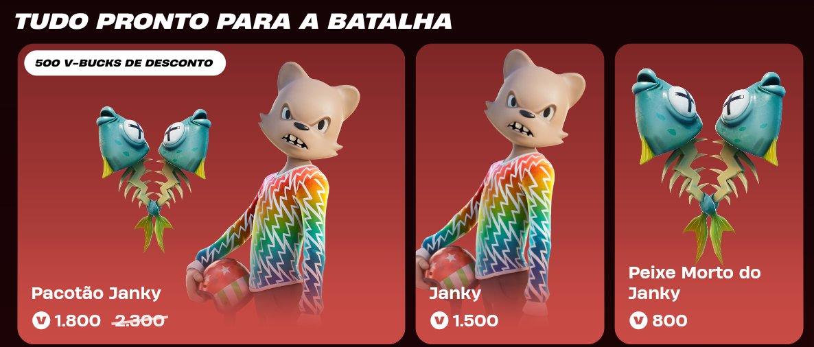 🔥 VOLTOU — Janky e seus cosméticos estão de volta à Loja de Itens! #Fortnite

💜 Considere usar o código "TONICO" para me apoiar caso adquira algo! #ad