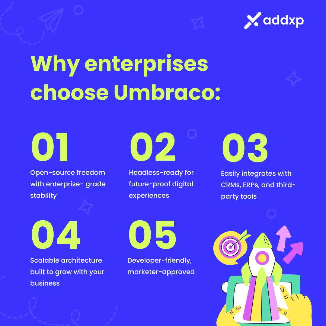 addxptech's tweet photo. Unlock enterprise agility with the power of Umbraco.  Future-proof, scalable, and integration-ready—build digital experiences that grow with you. Contact us: https://t.co/aRLs0SXvPq #UmbracoCMS #DigitalTransformation #EnterpriseAgility #ScalableSolutions #OpenSourceCMS #Addxp https://t.co/6zDlcujTst