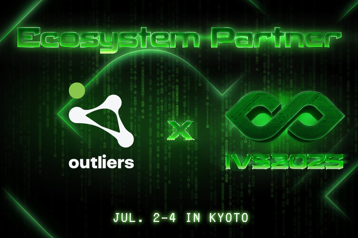 Outliers Fund (@outliersfund) on Twitter photo We’re excited to announce that <a href="/OutliersFund/">Outliers Fund</a> is joining #IVS2025 as a Ventures Partner! Taking place in Kyoto from July 2 to 4, <a href="/IVS_Official/">IVS2025【公式】| 7月2-4日 京都開催</a> is Japan’s largest startup conference, connecting global founders and investors. RSVP: lu.ma/ivs2025 We’re excited to announce that <a href="/OutliersFund/">Outliers Fund</a> is joining #IVS2025 as a Ventures Partner! Taking place in Kyoto from July 2 to 4, <a href="/IVS_Official/">IVS2025【公式】| 7月2-4日 京都開催</a> is Japan’s largest startup conference, connecting global founders and investors. RSVP: lu.ma/ivs2025