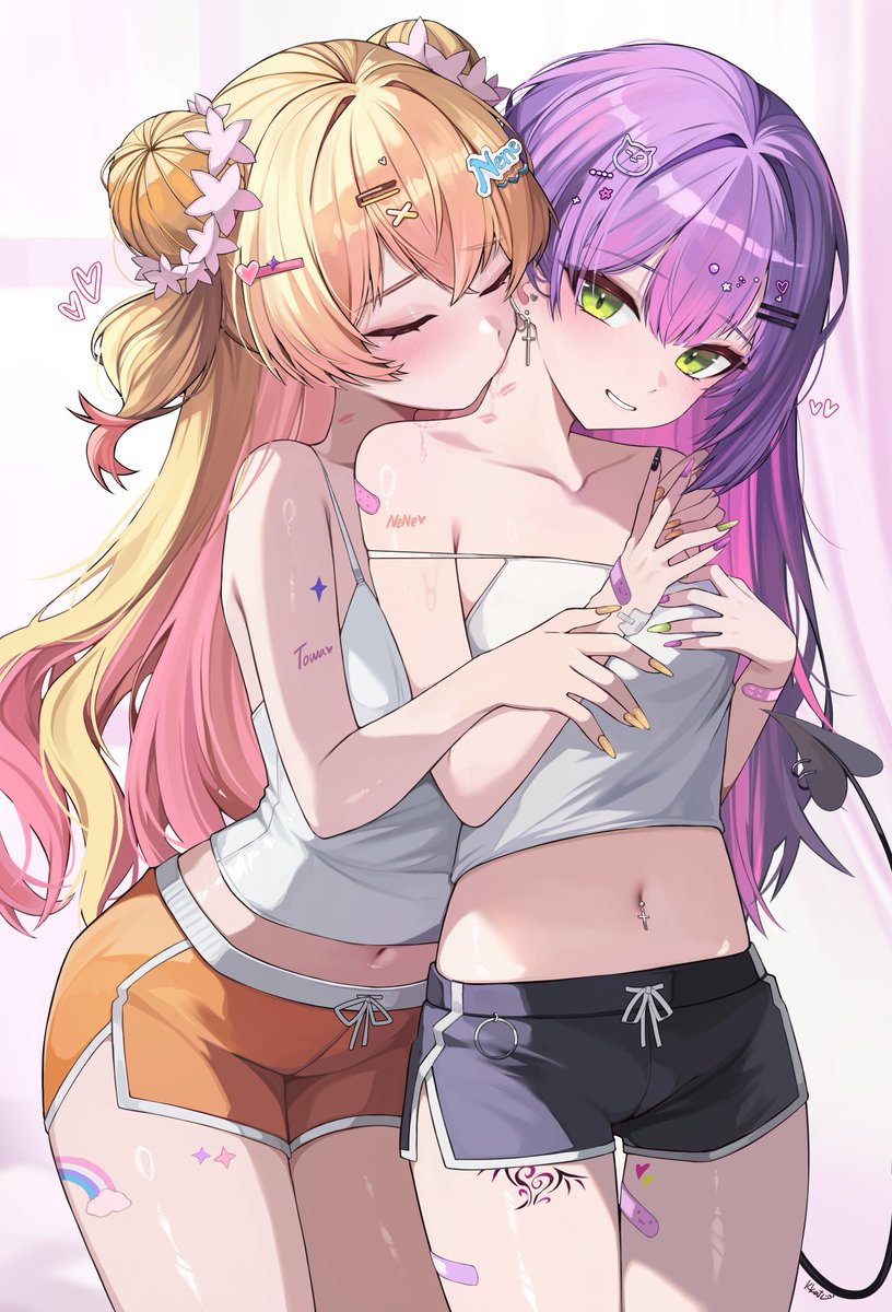 #原作の隣に自分の絵を貼る