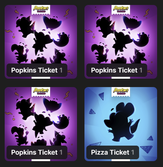 Can't wait to meet my Popkins
my favorites 🍕🐀 &amp; 🐈‍⬛🐌

6 hours left to secure your packs