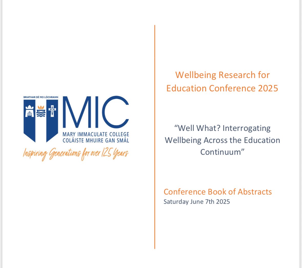 Robbie O’ Connell (@bobger26) on Twitter photo I'm honoured to be presenting my research paper <a href="/MICLimerick/">Mary Immaculate College (MIC)</a> wellbeing conference this Saturday #positivepsychology I'm honoured to be presenting my research paper <a href="/MICLimerick/">Mary Immaculate College (MIC)</a> wellbeing conference this Saturday #positivepsychology