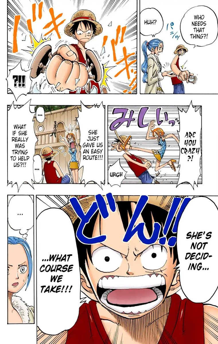 <a href="/J0YDBOY/">John Doe</a> Nope, that is perfectly in character for Luffy and the fact that you don't get that proves how little real appreciation you actually have for the series.