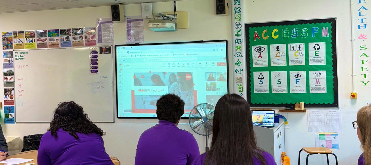 Some of our students virtually met with <a href="/primecommitment/">PRIME Commitment</a> this morning to explore careers in law! ⚖️💼

A brilliant session full of insight, inspiration, and opportunities — thank you for championing diversity in the legal profession! 🌟 <a href="/sl_academy/">The St Leonards Academy</a>
