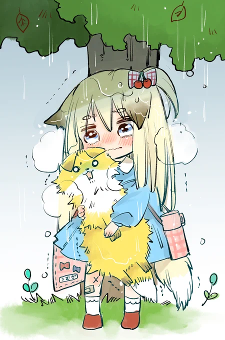「だいじょうぶっ…ままがもうすぐ むかえにくるからっ!!!」
