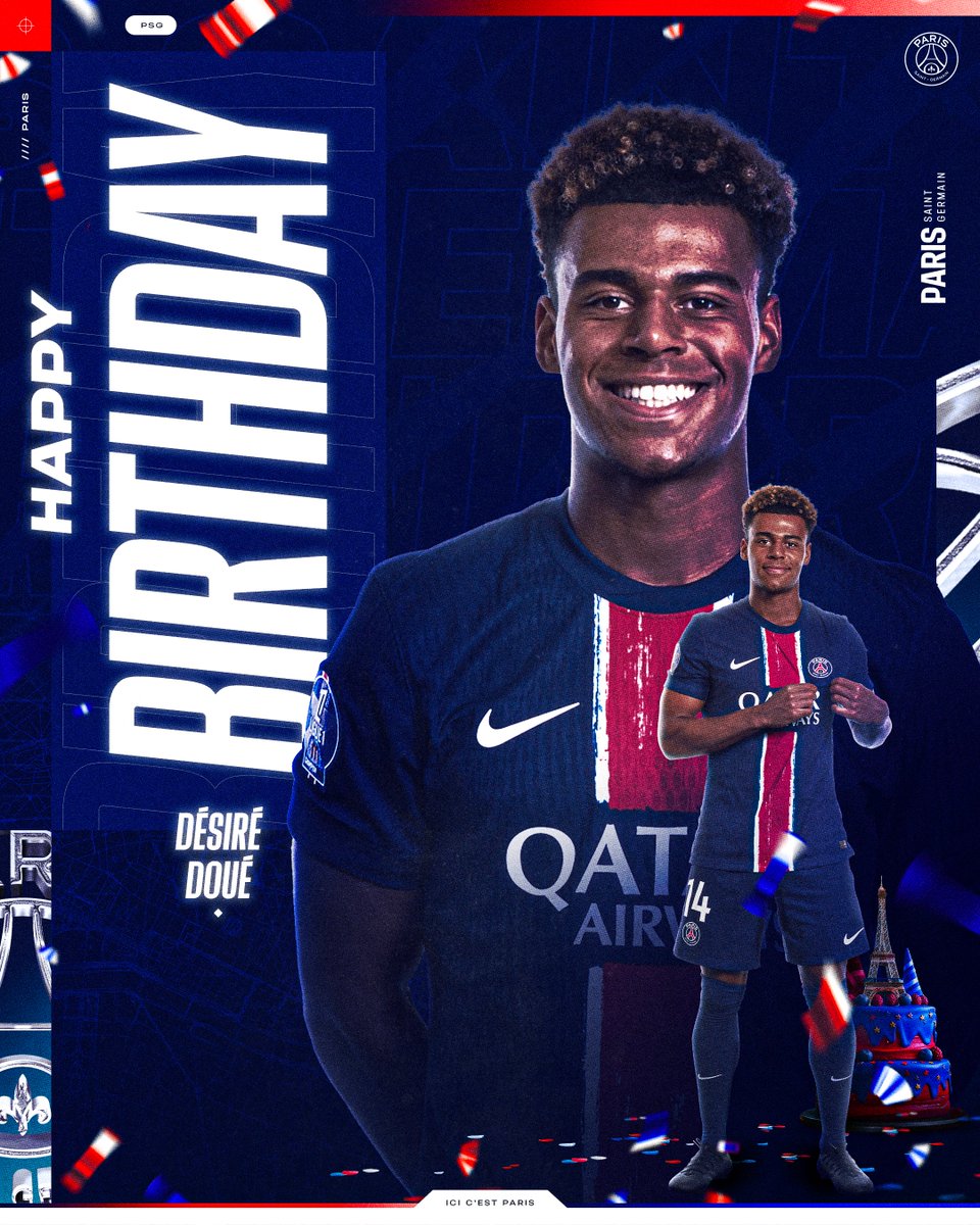 Happy Birthday Désiré! ❤️💙
