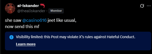 #tiffany saw <a href="/casino616/">casino</a> report someone for hateful conduct because they spoke the truth lol