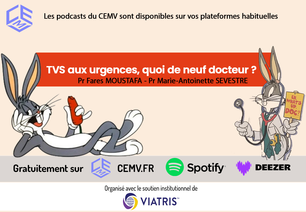 Nouveau Podcast du CEMV à découvrir sur vos plateformes : TVS aux urgences : Quoi de neuf docteur ?smartlink.ausha.co/podcast-cemv/t…