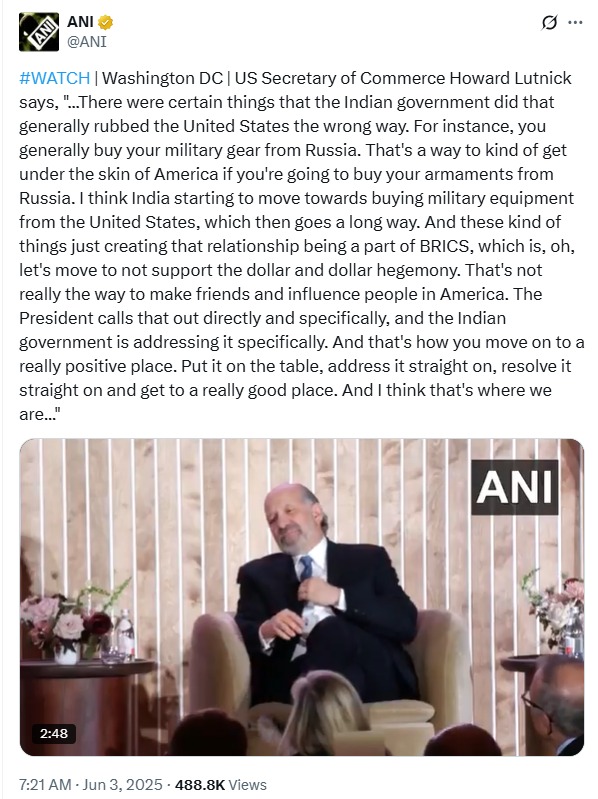 When Modi took office in 2014, India was a sovereign nation.
(For the Andh Bhakts: "Sovereign" means a country free from external control.)

After 11 years of blunders in foreign policy, can we still claim to be truly sovereign? 

We are already on a slippery slope and Modi and