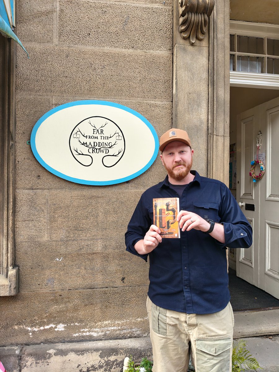 Furtherfrom's tweet image. Always a treat to have a fantastic local author come in to visit! We loved @CallumGRobinson&apos;s #Ingrained when it came out in hardback last year, and now we have signed copies of the paperback edition in stock! It&apos;s a perfect Father&apos;s Day gift, or just a great read for yourself!