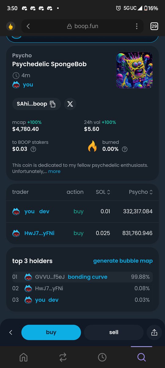 truthseekinfol's tweet image. GM next #memecoim $Psycho on #boopdotfun