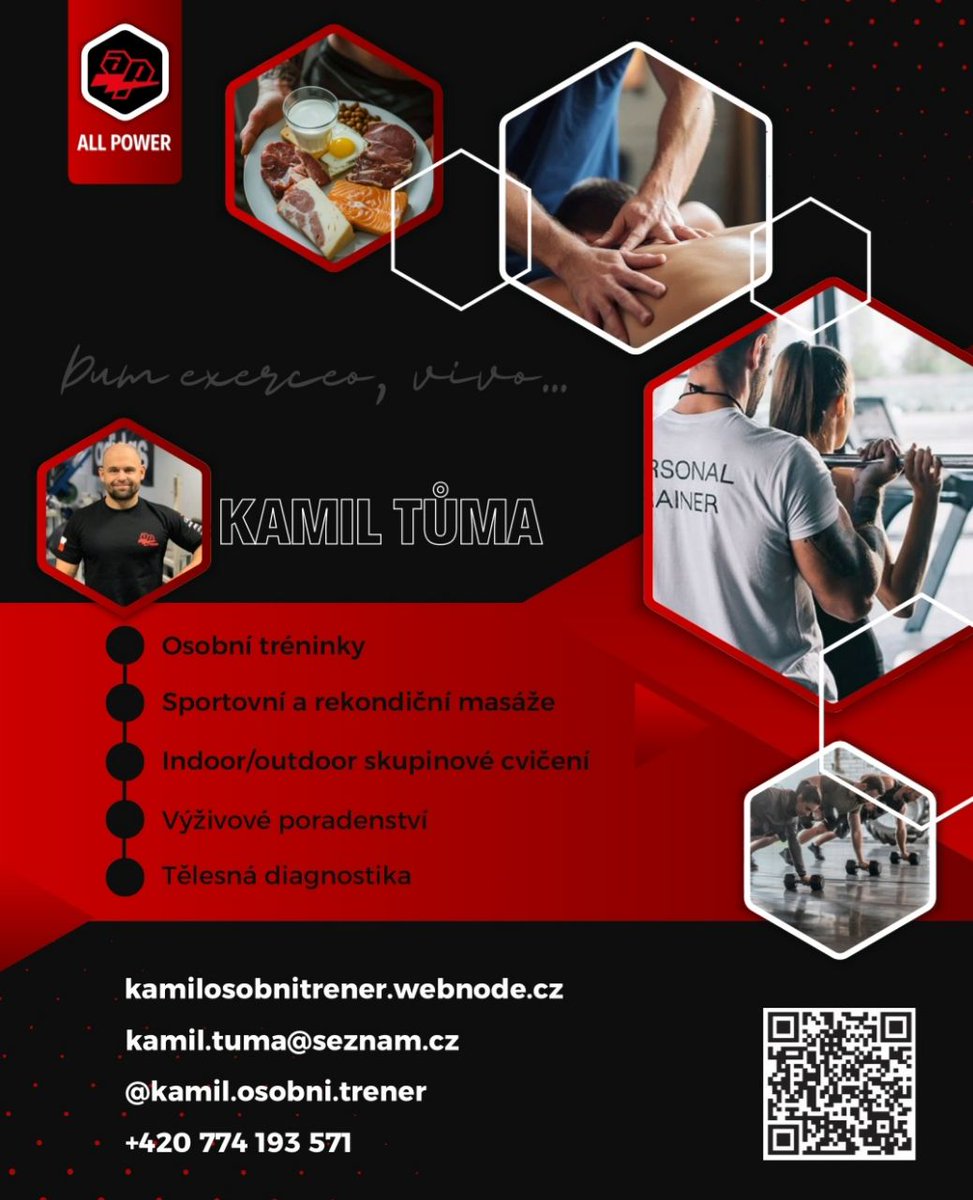 KamilTuma's tweet image. „Můžeš mít buď výmluvy nebo výsledky. Nikdy ne obojí...“

Těším se na Vás. 💪🏻😉

➡️ kamilosobnitrener.webnode.cz

#allpower #osobnitrenink #masaze #kondicnicviceni #vyziva #diagnostika #praha #lysanadlabem #mladaboleslav