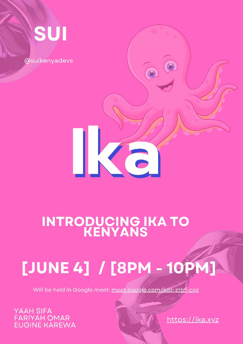 Eugenekarewa.sui (@eugenekarewa) on Twitter photo Catch us tomorrow as we introduce Ika to our kenyan developers same time same venue . Catch your favourite tutors <a href="/yaah_sifa/">Sifaa.sui</a> <a href="/theRufous/">rufous.sui</a> <a href="/EugeneKarewa/">Eugenekarewa.sui</a> Catch us tomorrow as we introduce Ika to our kenyan developers same time same venue . Catch your favourite tutors <a href="/yaah_sifa/">Sifaa.sui</a> <a href="/theRufous/">rufous.sui</a> <a href="/EugeneKarewa/">Eugenekarewa.sui</a>