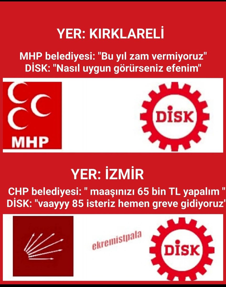 Gericilerin,bölücülerin, faşistlerin değirmenine su taşıyan
 👉 <a href="/diskinsesi/">DİSK</a>  👈
ALLAH BELANIZI VERSİN 
#HalkBıktıGit