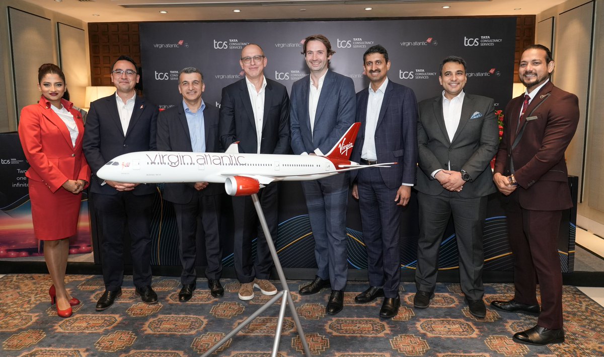 Tata Consultancy Services (@tcs) on Twitter photo Charting the Future of Aviation with AI.
We’re proud to extend our two-decade partnership with <a href="/VirginAtlantic/">virginatlantic</a> as we help modernize airline operations with AI-led solutions. Here’s to the next chapter of innovation, agility, and transformation in aviation. Charting the Future of Aviation with AI.
We’re proud to extend our two-decade partnership with <a href="/VirginAtlantic/">virginatlantic</a> as we help modernize airline operations with AI-led solutions. Here’s to the next chapter of innovation, agility, and transformation in aviation.