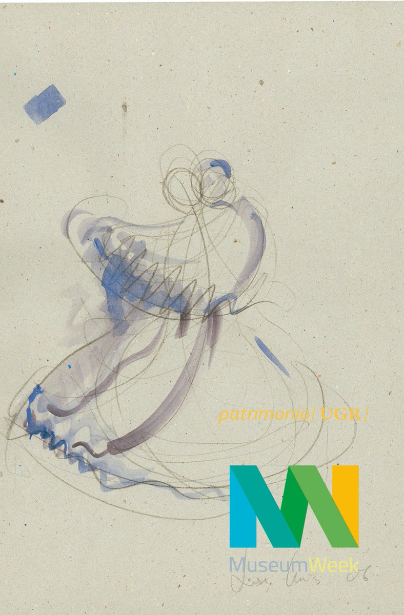 Patrimonio_UGR's tweet photo. #MuseumWeek | Hoy, la idea de movimiento nos lleva a pensar en el @FestivalGranada y en las piezas de la Colección de Arte Contemporáneo de @CanalUGR realizadas durante su celebración por artistas como José Luis Lozano Jiménez, que nos permite hablar de #MovimientoMW y dibujo https://t.co/RgyT4rzkWq