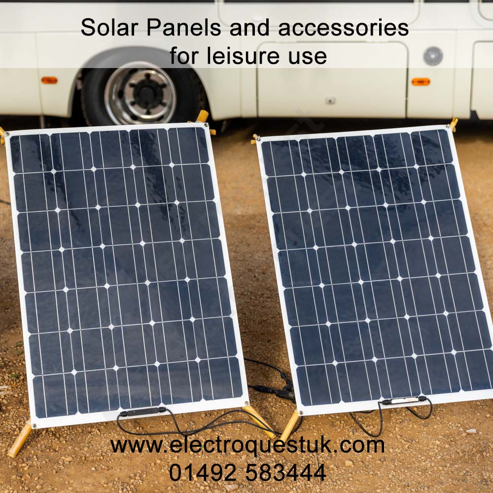 We stock a range of solar panels &amp; accessories for campers, motor homes, boats etc...  To see our full range

visit -  electroquestuk.com

#solarenergy #solarpanels #MobileHome #campervans #leisure #boats