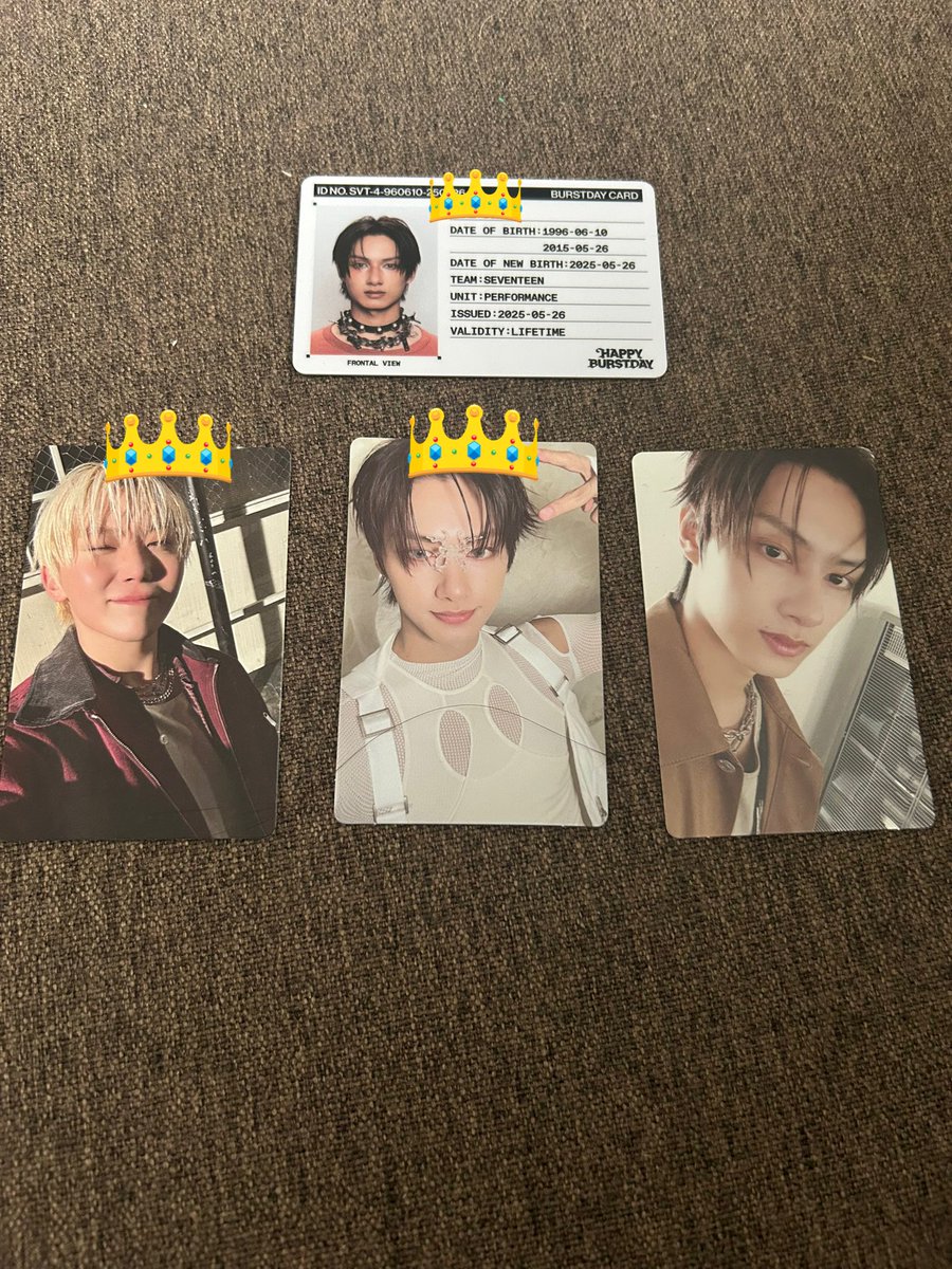 _svt7_wonwoo's tweet photo. @zuu__raf ありがとうございます
全て同種での交換を希望しておりますので、👑同士交換でも大丈夫でしょうか？ https://t.co/pClcpXy0UD