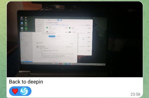 linux_deepin's tweet photo. Ready for a fresh OS experience? Feel free to try #deepin 👏
✔️ No licenses
✔️ No lock-in
✔️ Full contro
💻 Make the switch today to #Linux #deepin #FreeYourPC #UpgradetoFreedom https://t.co/1s43Wzhxmb