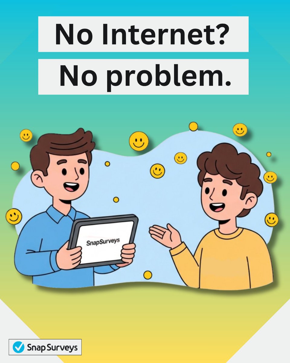 Discover everything you need to know about Offline Interviewing surveys for seamless feedback in our latest blog.

Get the full scoop here: snapsurveys.com/blog/capi-surv…

#OfflineFeedback #DataCollection #FieldResearch #SurveyTips #SnapSurveys #MRX