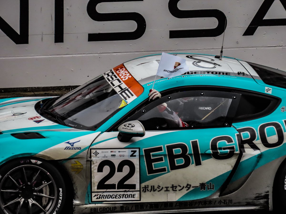 YUK_snowsoar_11's tweet photo. ENEOSスーパー耐久シリーズ2025
Empowered by BRIDGESTONE
Rd.3 富士24時間レース🗻
ST-Z P3 🥉
No.22 EBI GROUP Cayman GT4 RS CS
3位表彰台おめでとうございます!!🎉
#EBIGROUP #スーパー耐久 #Fuji24h https://t.co/JNjbQrxkZE