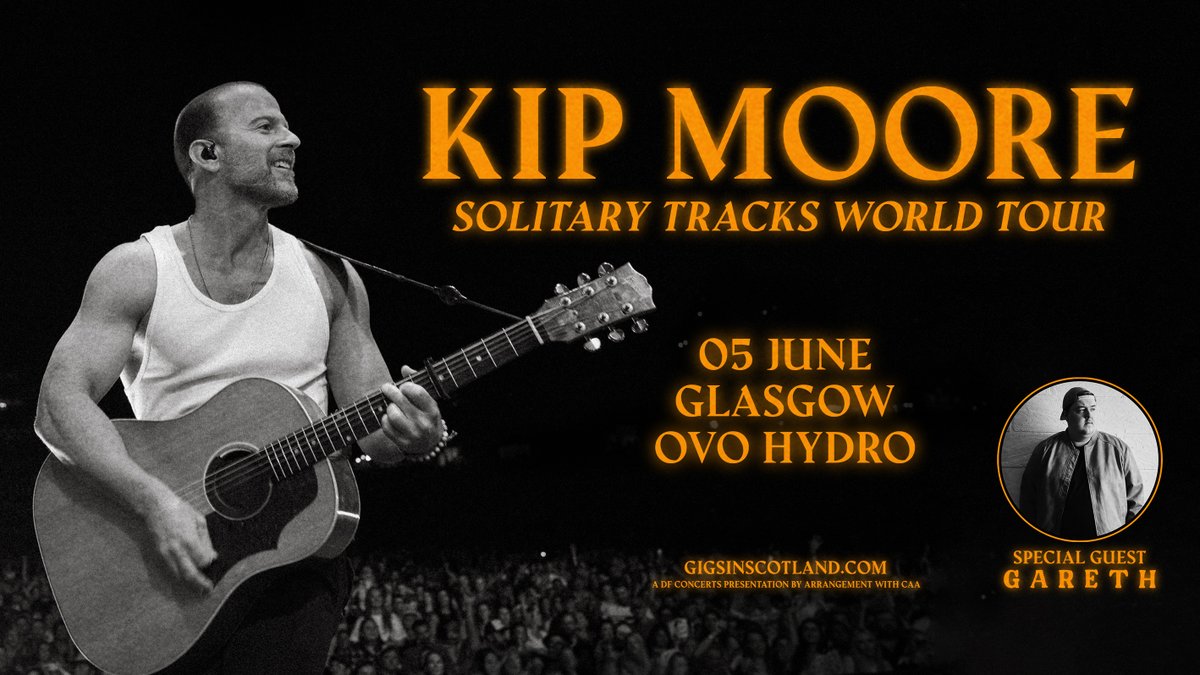 ⏰ Here are your event times* for Kip Moore on 5 June:

1830 Doors open
2000 Event starts
2230 Event finishes

*Subject to change

More info ➡️ bit.ly/45B3FN6