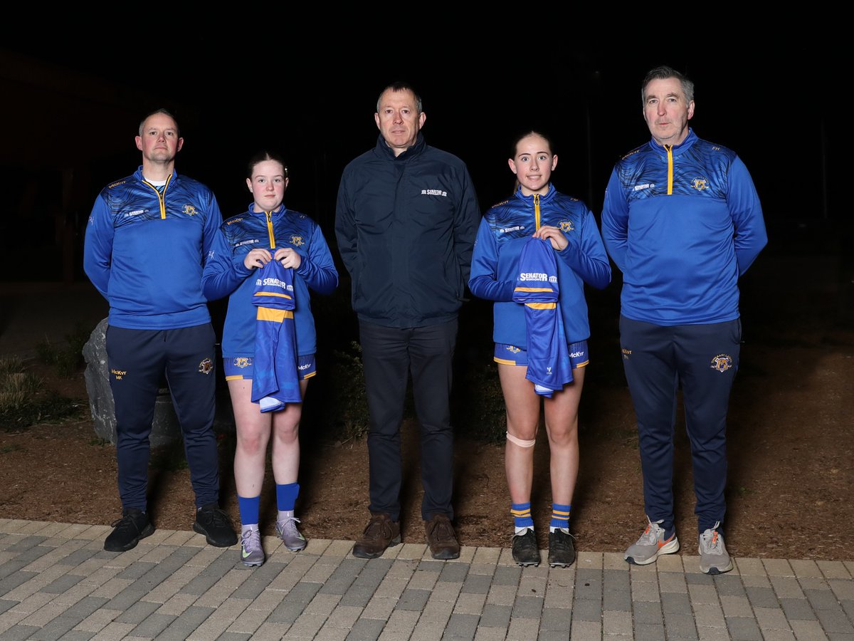 TipperaryLGFA's tweet photo. A huge shoutout to @SenatorWindows for their continued support of the Tipp U14 Ladies Football team all season! 💙💛 We’re proud to wear your name heading into the All-Ireland Final on June 8th 🏐👏
#TippLadiesFootball #AllIreland #SenatorWindows #ThankYou #TipperaryLGFA https://t.co/bbouEXxvh9