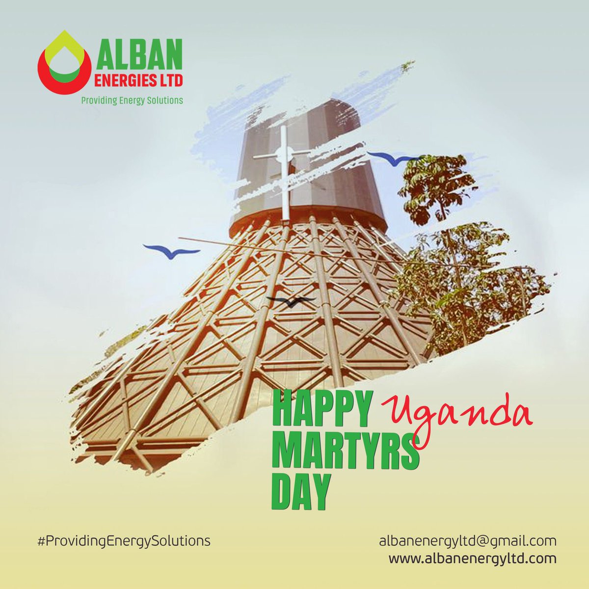 Happy Martyrs Day. 

On this day we honor the bravery of the religious heroes that sacrificed their lives for what they believed in. We continue to keep them at heart and in prayer. 
#albanenergies