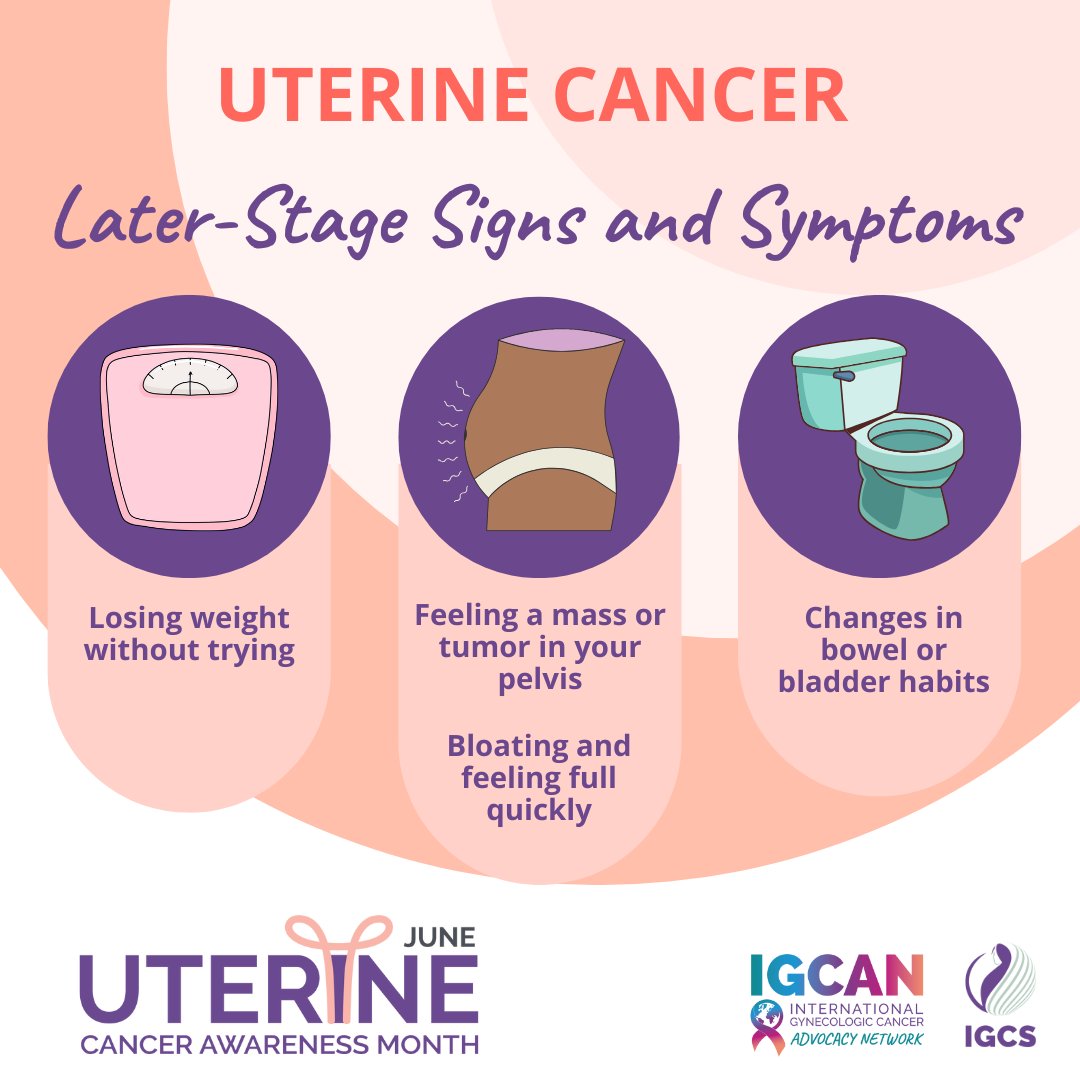221plus's tweet image. Join @IGCSociety @IGCANetwork in jumping for June this month to raise awareness around the symptoms of #uterinecancer and risk factors such as obesity.
Be your best advocate - know your body and get medical attention if anything is off!
#womenshealth #patientadvocacy