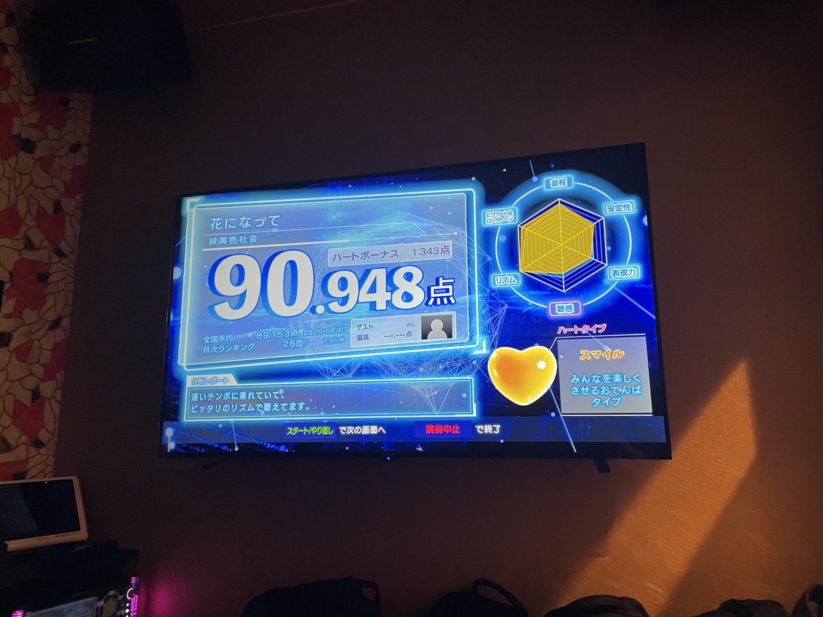 4/6曲90↑ 調子が良い