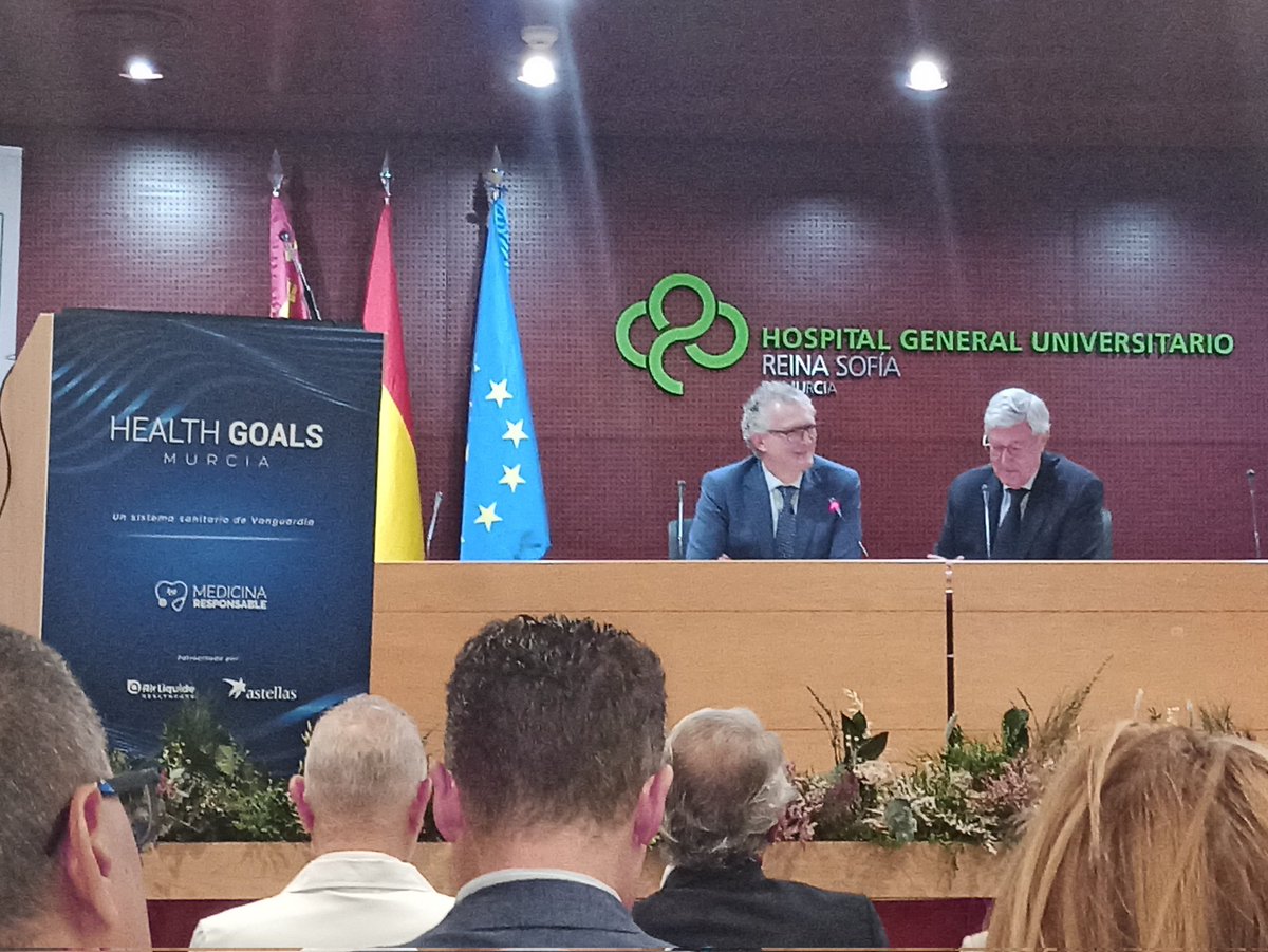 Asociación Retina Murcia (@retinamurcia) on Twitter photo Hoy nos encontramos en Health Goals Murcia.
Jornada para un sistemas sanitario de vanguardia, organizado por <a href="/medicinarespon/">Medicina Responsable</a>, @airliquide_es, <a href="/AstellasEurope/">Astellas Europe</a> en el hospital Reina Sofía de Murcia Hoy nos encontramos en Health Goals Murcia.
Jornada para un sistemas sanitario de vanguardia, organizado por <a href="/medicinarespon/">Medicina Responsable</a>, @airliquide_es, <a href="/AstellasEurope/">Astellas Europe</a> en el hospital Reina Sofía de Murcia