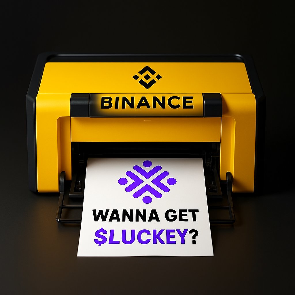 $LUCKEY #Binance #printingluck