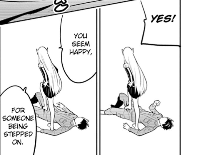 Yeah... Anyone will be happy.

: Mato Seihei No Slave