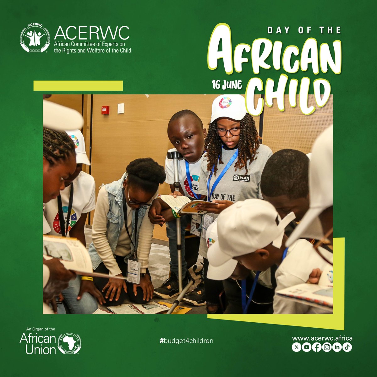 On #DayOfTheAfricanChild2025, the ACERWC urges #AU Member States to prioritize #children by ensuring that national plans and budgets are aligned with their rights and needs. 

This requires integrating child-sensitive approaches throughout every phase—assessment, costing,