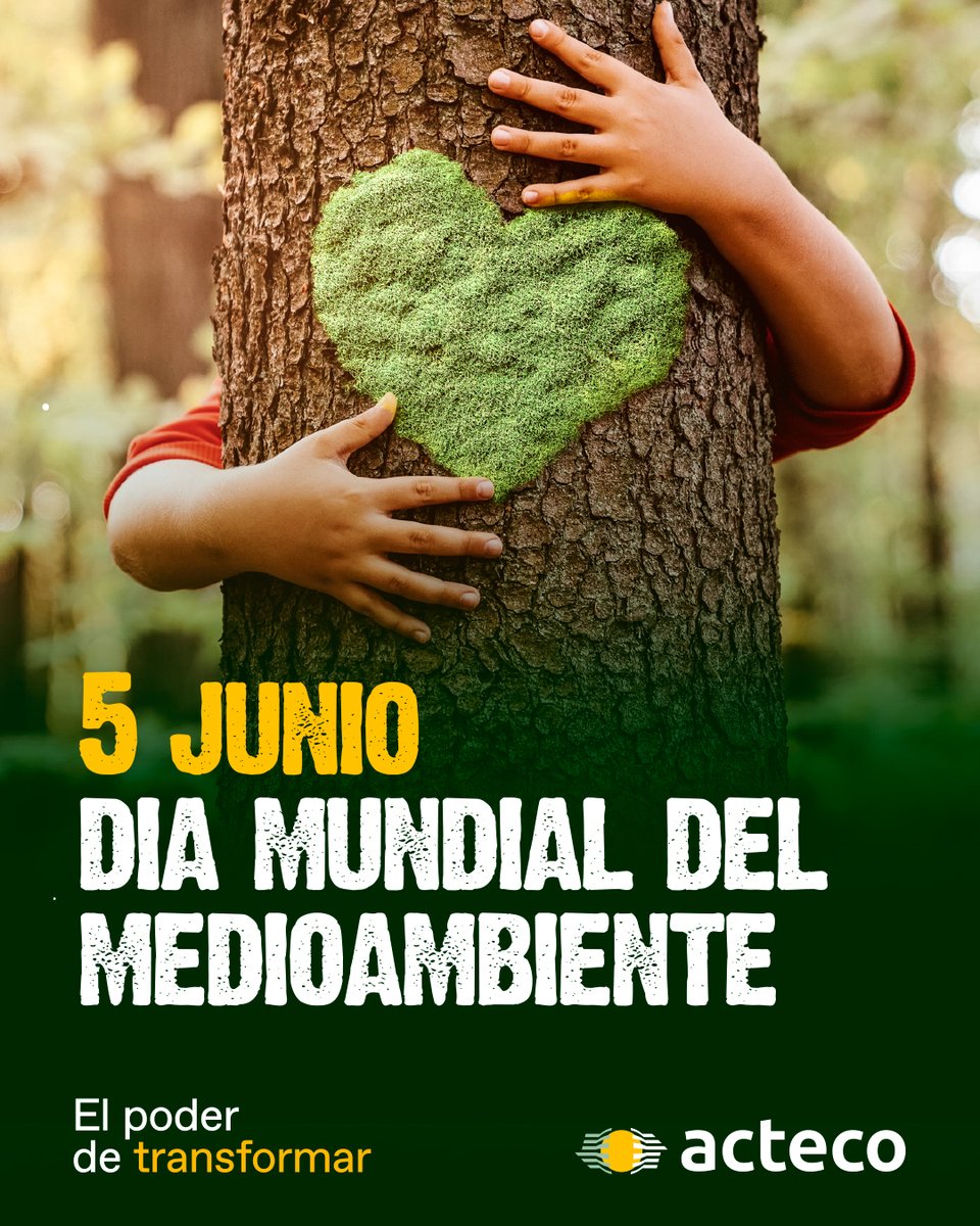 🌍#DíaMundialdelMedioambiente

En #Acteco creemos que el verdadero cambio empieza desde lo cotidiano y trabajamos cada día ofreciendo #SolucionesSostenibles adaptadas a las necesidades de cada empresa.

Porque cuidar del planeta no es una fecha, es una responsabilidad constante.