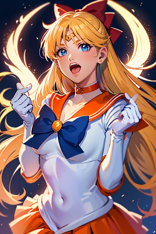 viblader's tweet photo. Trying stable difusion LORA with my favorite sailor senshi 
#SailorMoon #sailorvenus #AIart #generativeai #stabledifusion #sd https://t.co/NHMj41dtjk