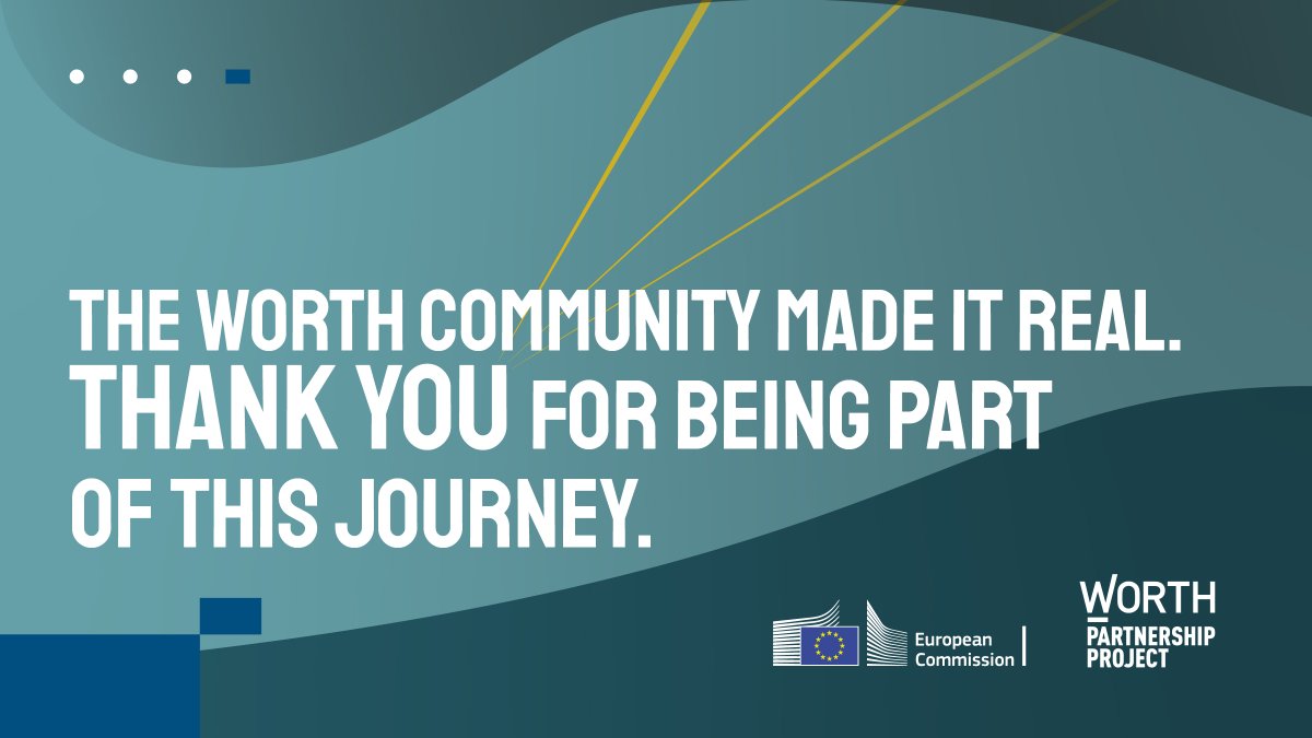What a journey. 💫
As the #WORTH Partnership Project comes to a close, we want to thank every single person who made this possible.

To our partners, mentors, and the incredible community of creatives who believed in bold ideas and brought them to life—thank you 💟