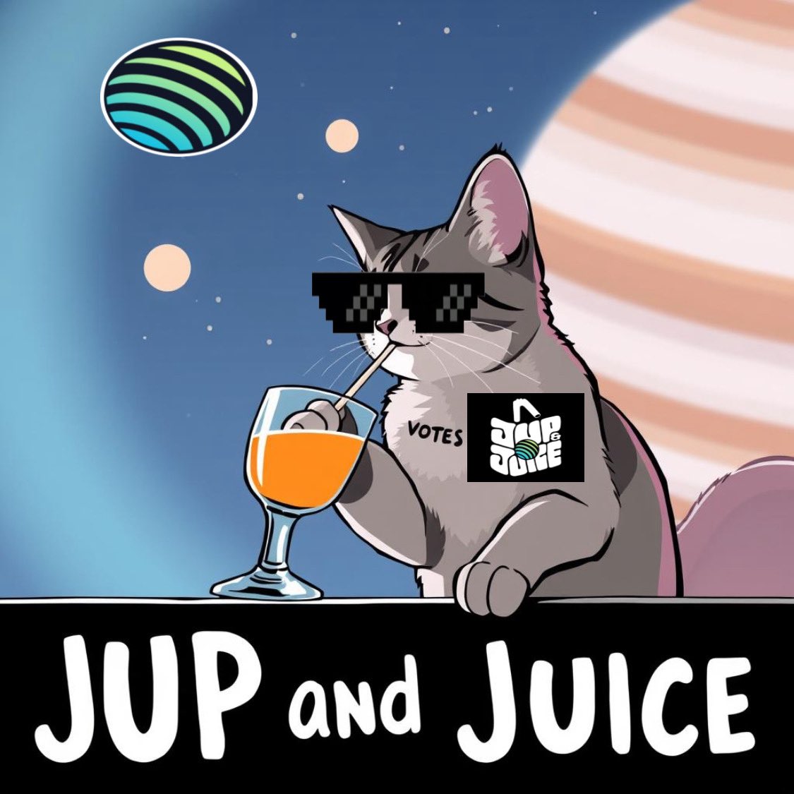 The new voting has started, and of course, l'm voting for ✅🪐🧃<a href="/JUPANDJUICE/">JUP AND JUICE🧃</a>