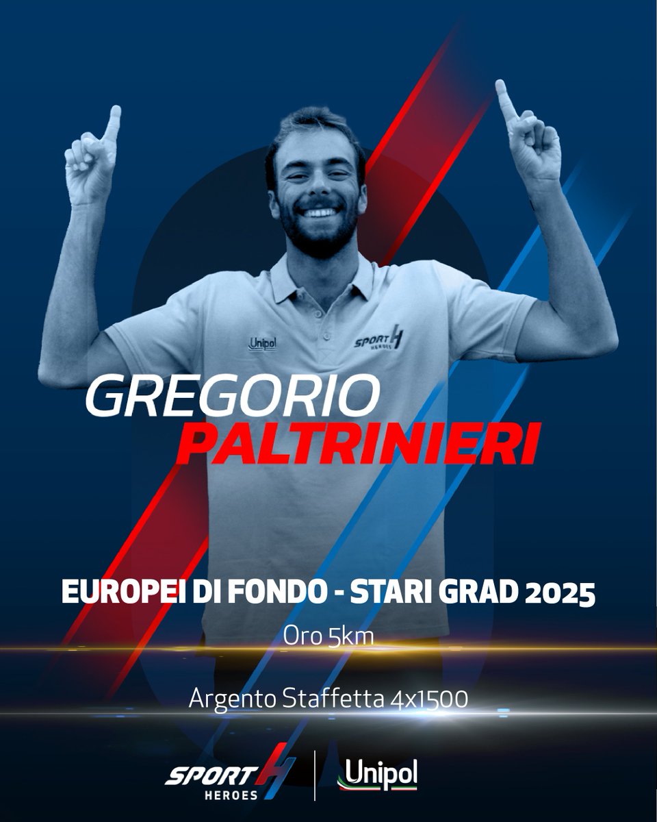 Unipol Corporate (@unipolcorporate) on Twitter photo Agli europei di nuoto in acque libere di Stari Grad (Croazia) <a href="/greg_palt/">Gregorio Paltrinieri</a> riconferma ancora una volta il suo immenso talento con due grandissimi risultati:
Oro nella 5 km 🥇
Argento nella staffetta mista 4x1500 🥈
Un infinito Sport Hero! 💪🇮🇹
#europeanchampionship #azzurri Agli europei di nuoto in acque libere di Stari Grad (Croazia) <a href="/greg_palt/">Gregorio Paltrinieri</a> riconferma ancora una volta il suo immenso talento con due grandissimi risultati:
Oro nella 5 km 🥇
Argento nella staffetta mista 4x1500 🥈
Un infinito Sport Hero! 💪🇮🇹
#europeanchampionship #azzurri