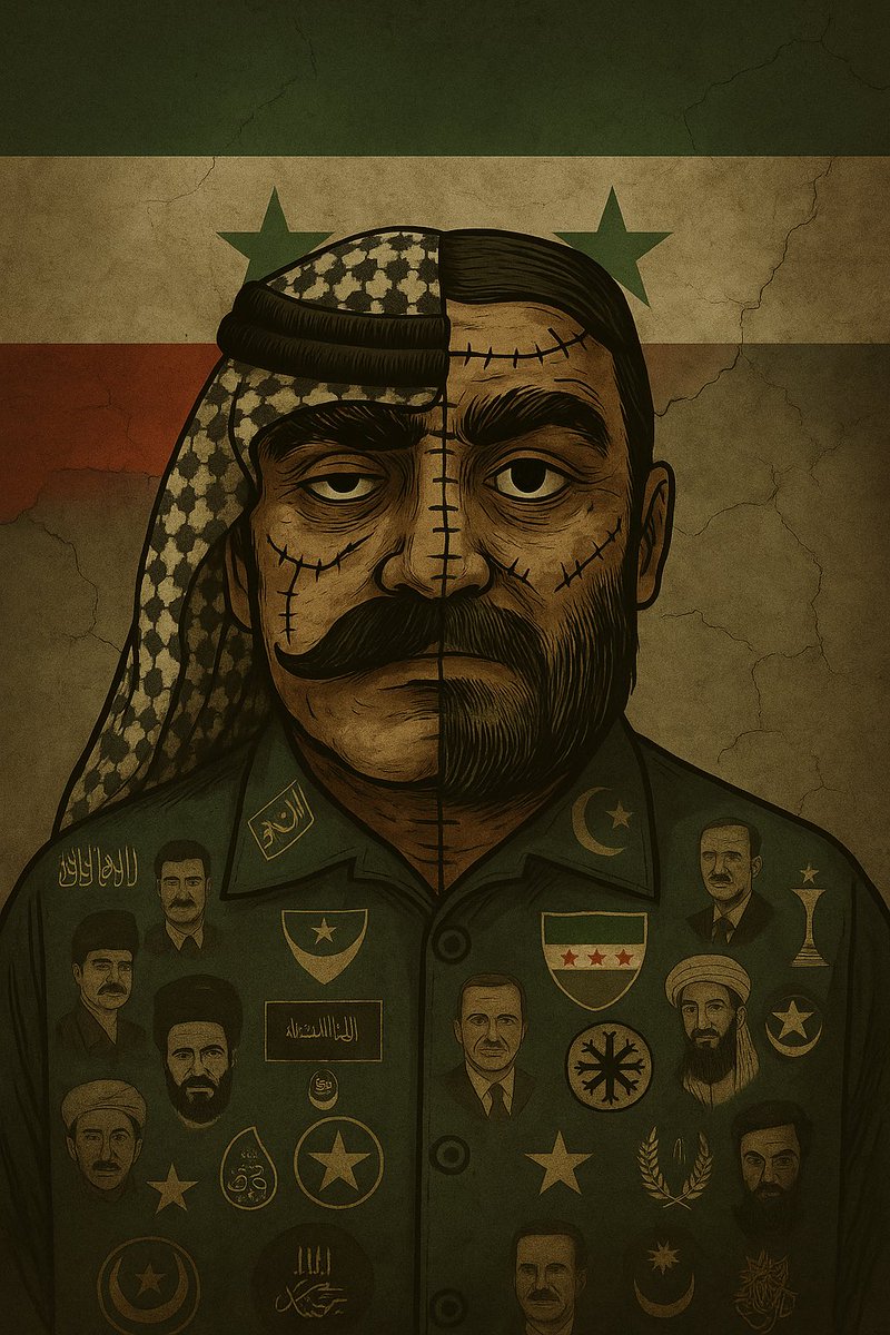 Some like to romanticise Syria as a “beautiful mosaic”, as if it were harmonious work of art. But the painful truth is that the image more closely resembles FRANKENSTEIN: a body stitched together from disjointed and incompatible parts, held by force and coercion, not by harmony.