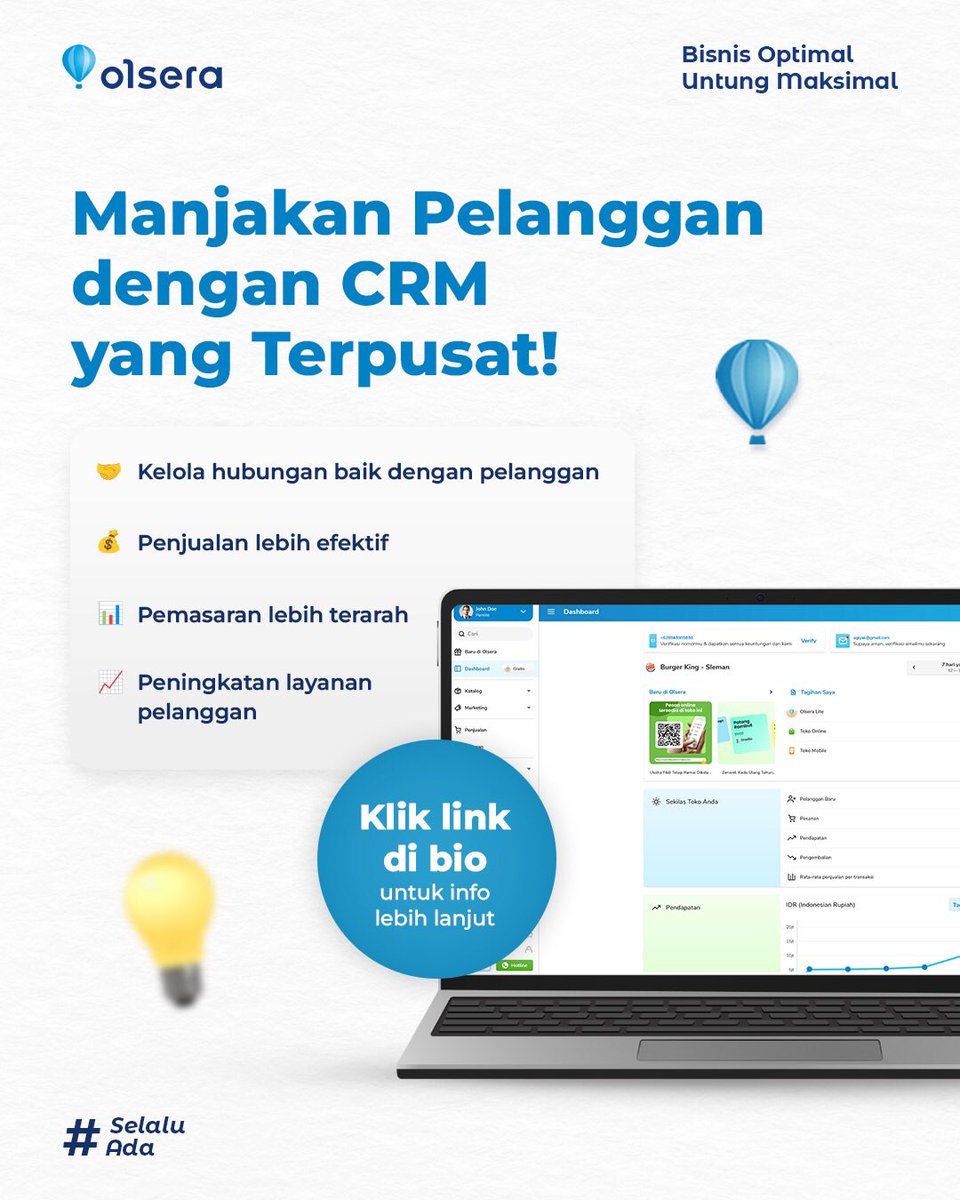 Kunci sukses bisnis: jangan bikin pelanggan kecewa kayak gini! 💥😱

Manjakan pelangganmu dengan berbagai fitur Olsera lainnya, yang #SelaluAda untuk senangkan hati mereka!

🔗 olsera.com